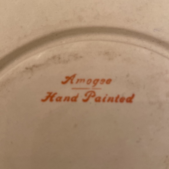 1930’s Vintage Amogee Hand Painted French Porcelain Desk Set by Carlin Comforts - Picture 10 of 16